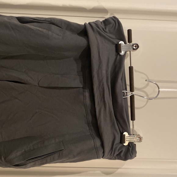 Brunello Cucinelli gray fold-over waist leggings - Picture 2 of 11